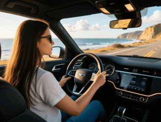 Женщина за рулем — свобода и удовольствие от вождения